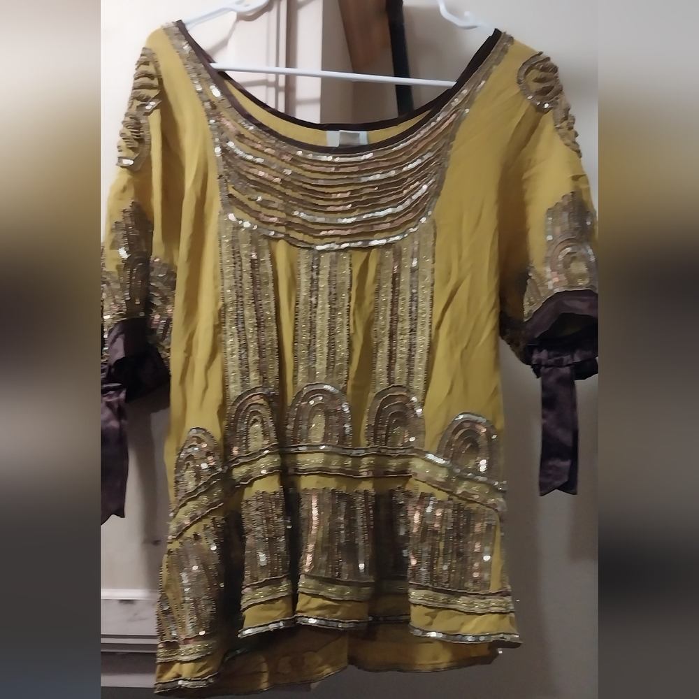 Tracy Reese beaded top